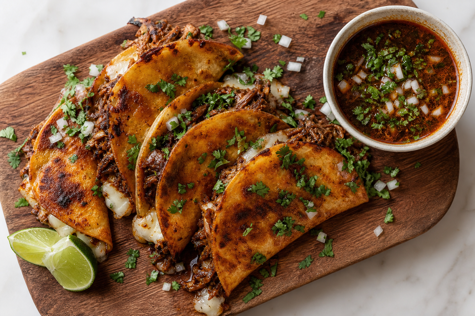 Birria tacos