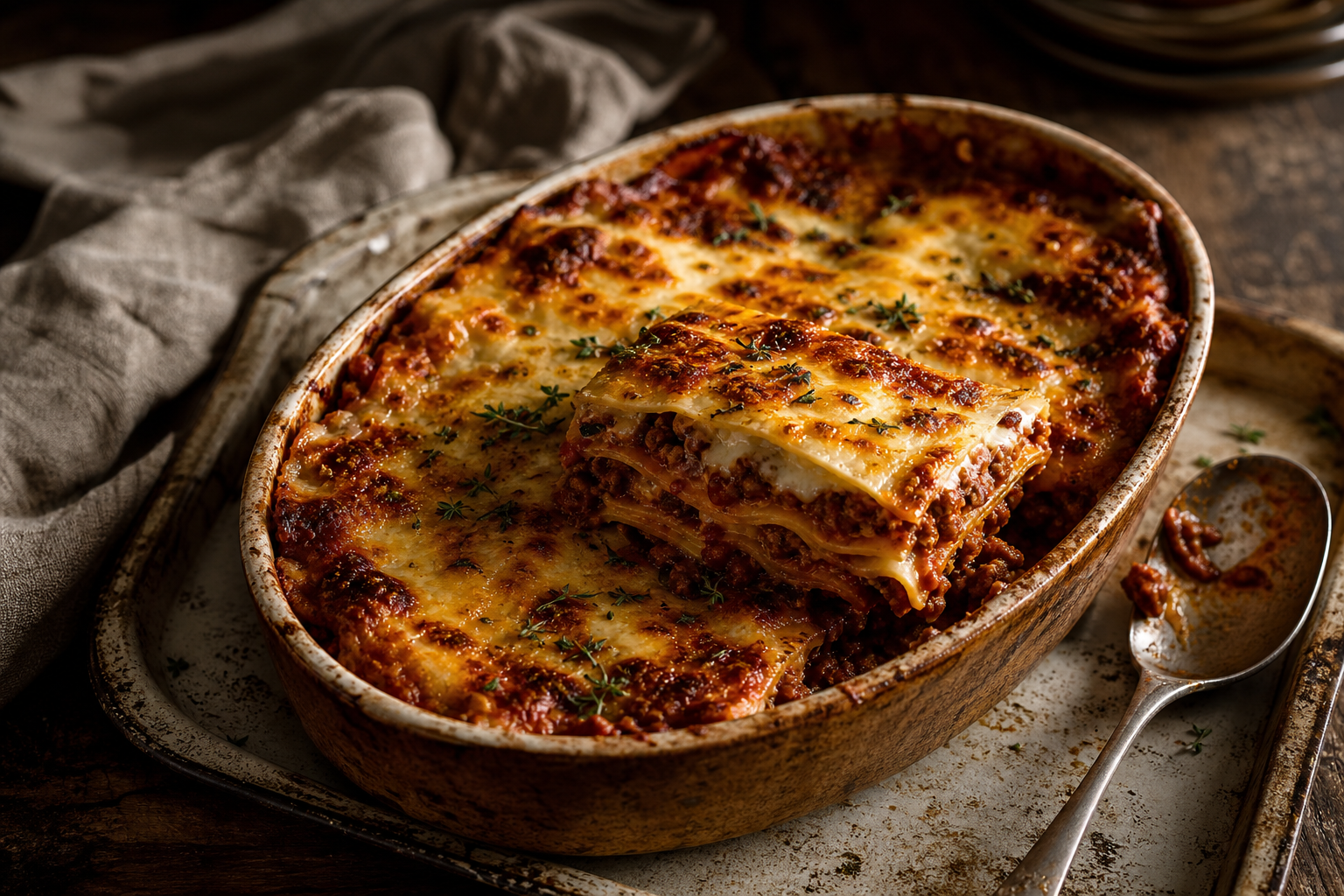 Lasagne bolognese