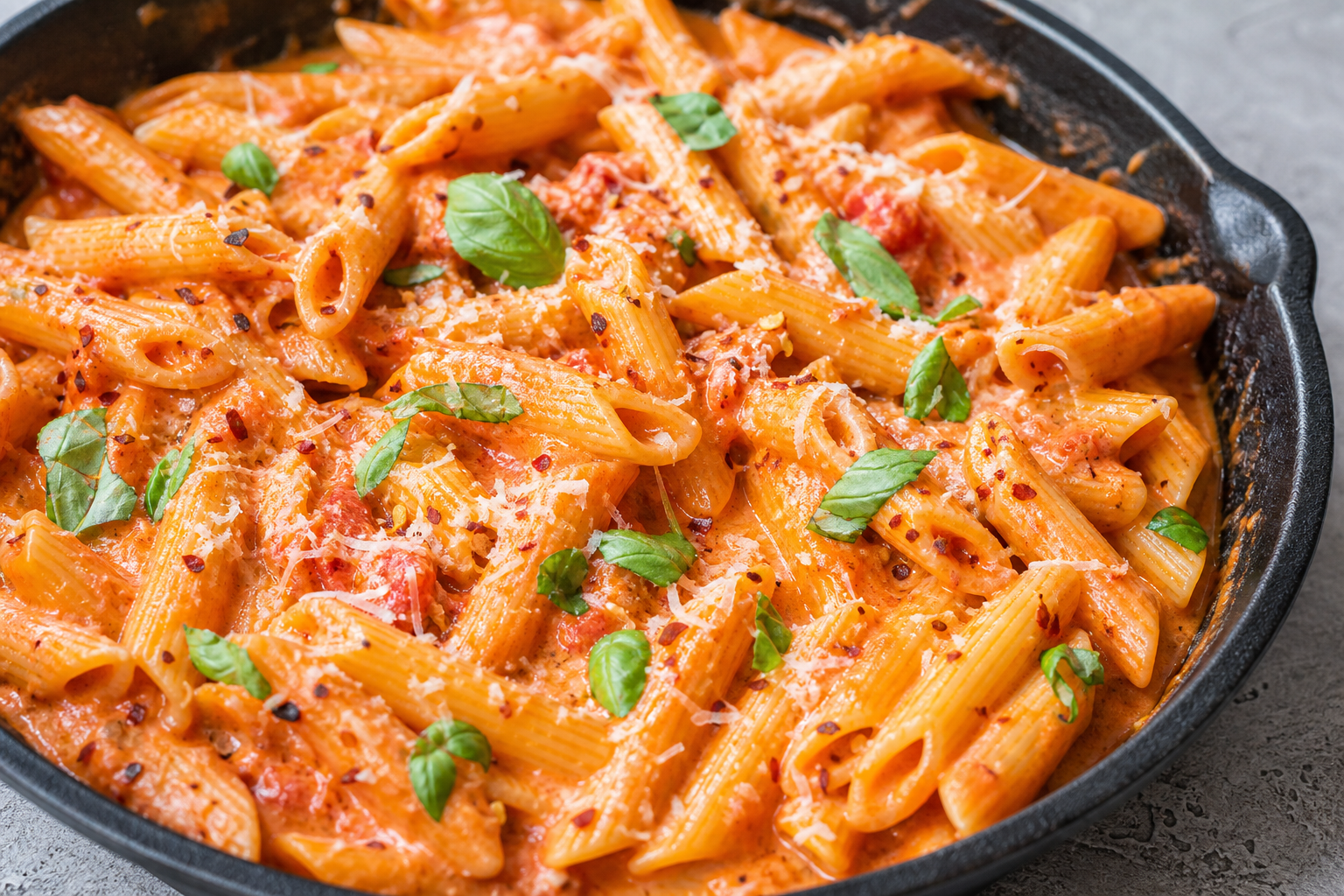 Vodka penne